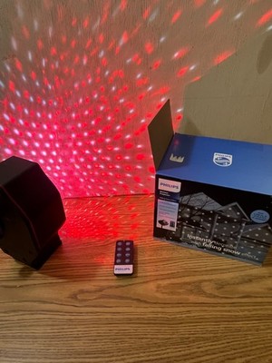 Philips Motion Projector Falling Snow Effect Remote Control Christmas LED Lights