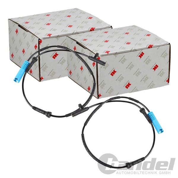 2X NK ABS-SENSOR Raddrehzahl Hinten Passend FüR Mini ONE-image