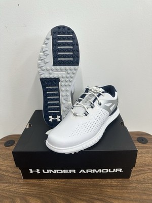 Under Armour Damen-Golfschuhe ohne Spikes, Charged Breathe, UK3,5, weiß/blau NEU