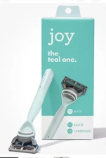 Gillette Razor with 2 Cartridges The Teal One