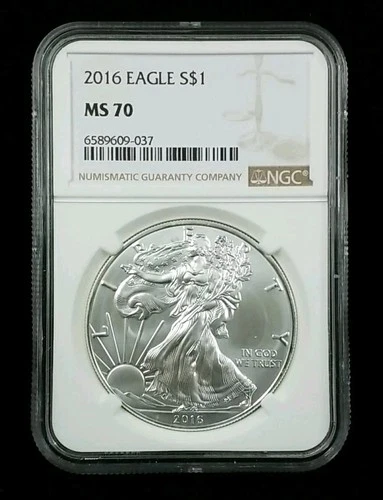 2016 Eagle S$1 NGC MS 70 Classic Brown Label #7281