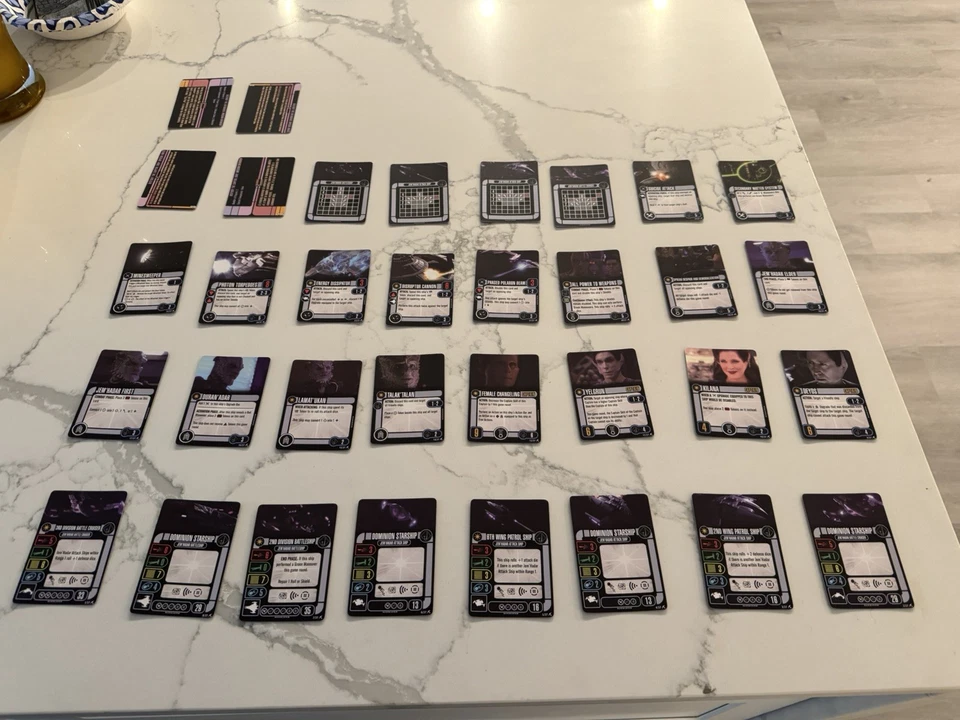 Star Trek Attack Wing (WizKids) Dominion Faction Pack - ¡100% Completo/Prístino! Foto 2 de 4