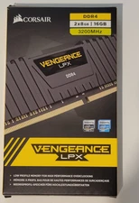 Corsair Vengeance LPX DDR4 RAM 16GB 2x8GB, 3200MHz CL16 Good Condition With Box