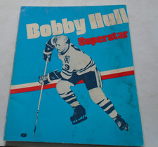 Bobby Hull Superstar 1974 Hockey Hero Series EMC  soft cover book