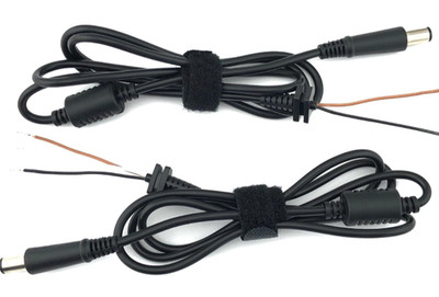 2x DC Power Adapter Cord Tip 7.4mm x 5.0mm Male Connector plug laptop cable G39