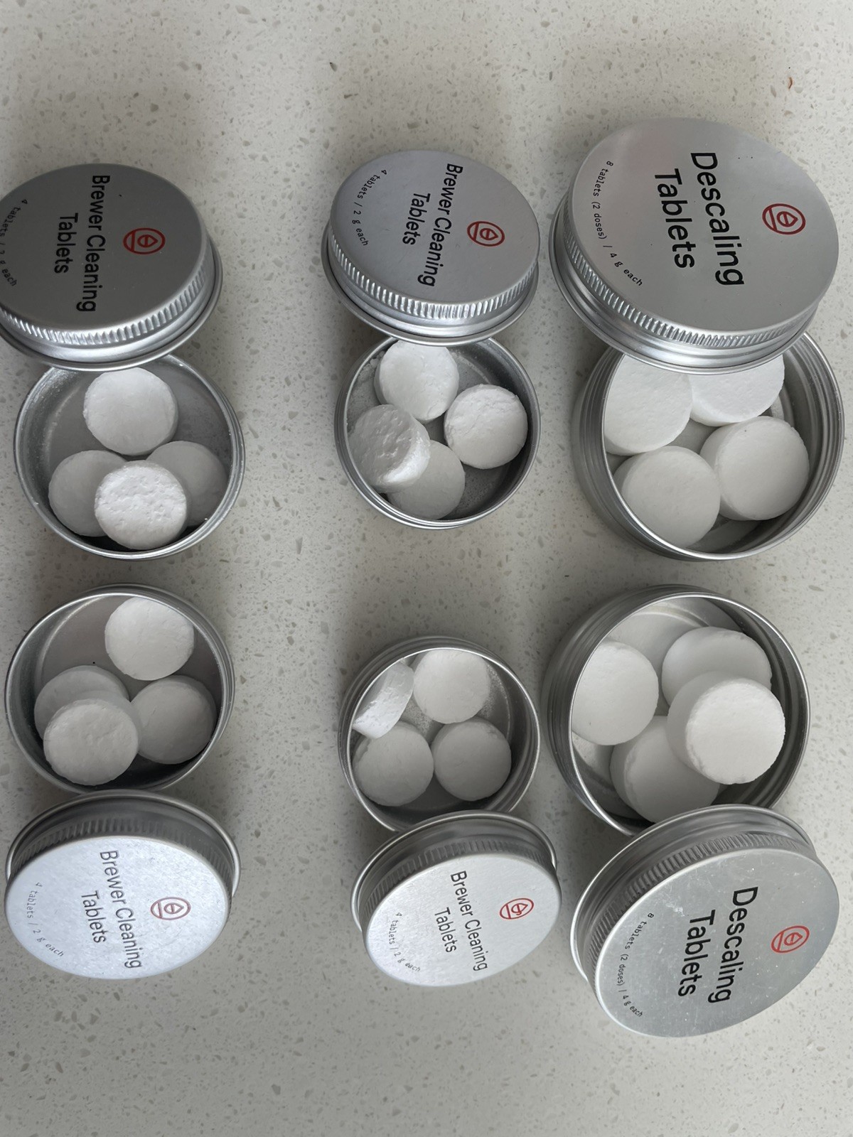 Terra Kaffe TK-01 Descaling and Brewer Cleaning Tablets