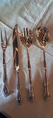 Elegant 4pc Dinner Serving Set by Imperial Stainless, USA