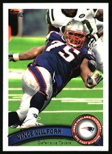 2011 Topps #154 Vince Wilfork New England Patriots
