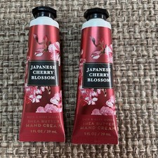 2 Bath and Body Works JAPANESE CHERRY BLOSSOM Hand Cream 1 oz / 29 mL NEW