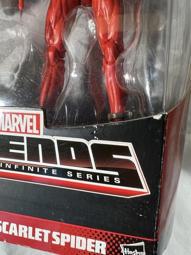 Marvel Legends Infinite Series Marvel's Scarlet Spider BAF Marvels Rhino New B7 - Picture 10 of 18