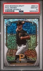 1st 2023 Bowman Chrome Draft SPARKLES Refractor Paul Skenes RC PSA 10 GEM MINT