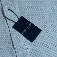 NEW Peter Millar Crown Crafted Men's 2XL Blue Spruce Bickett Golf Polo Shirt XXL