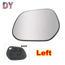 Driver Heated Rearview Mirror Glass LH For 11-15 Outlander Sport 07-09 Outlander