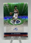 2025 Topps Chrome Autograph Issue Veterans AJ Johnson