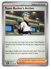 Pokemon Destined Rivals - 170/182 Team Rocket's Archer