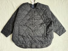 Gap Quilted Lghtweight Jacket Primaloft Water Resistant Black Size XL NWT