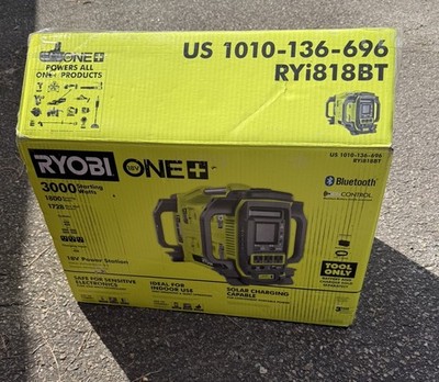 RYOBI RYi818BT ONE+ 18 Volt Power Station 3000 Starting Watts  (TOOL ONLY)