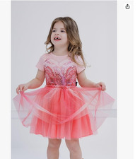 Wicked Universal Studios Girls Cosplay Tulle Dress 7-8 Y Pink, Glinda Pull on