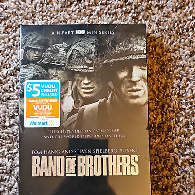 Band of Brothers HBO Mini Series Season 1 DVD Box Set + VUDU Digital Copy