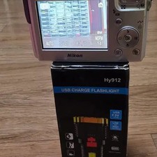 Nikon Coolpix P1 Silver Digital Camera - Wi-Fi, Lightly Used