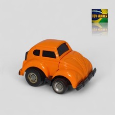 RARE ESTRELA BRAZIL TRANSFORMERS G1 BUMBLEBEE ORANGE VW BEETLE MINI BOT