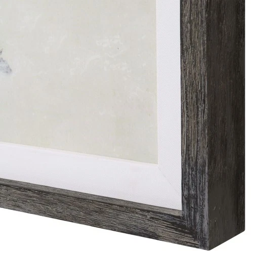 Uttermost 41444 Graphite 63" x 23" Framed Abstract Painting - Set - Grey - Picture 4 of 6