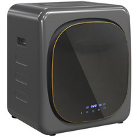 Black 4kg Vented Tumble Dryer 800W Compact Clothes Dryer Smart Mode Deodorize
