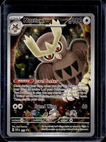 2023-25 Pokemon SV Black Star Promos SVP EN Noctowl #141