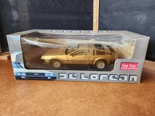 Rare Sun Star 1981 De Lorean LK 1:18 Scale Diecast Model Car 
