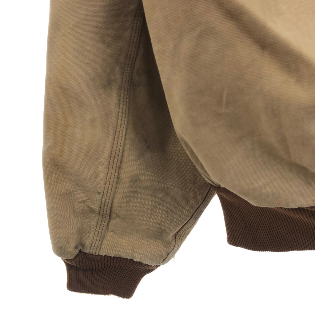90s Carhartt Active Jacket Duck Fabric Work Jacket Brown (Men s XL equivalent) U thumbnail 4