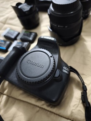 Canon EOS 1200D - 18MP Digitalkamera - Schwarz