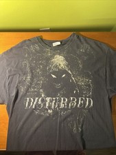 Disturbed Band T-shirt XL Vintage Asylum Y2K 2000s Hanes Heavyweight Shirt