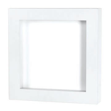 Doodlebug Design Shadow Box Frames-White DDS2217