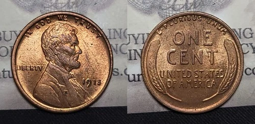 1915 P Lincoln Wheat Cent 1C Uncirculated Nice Color