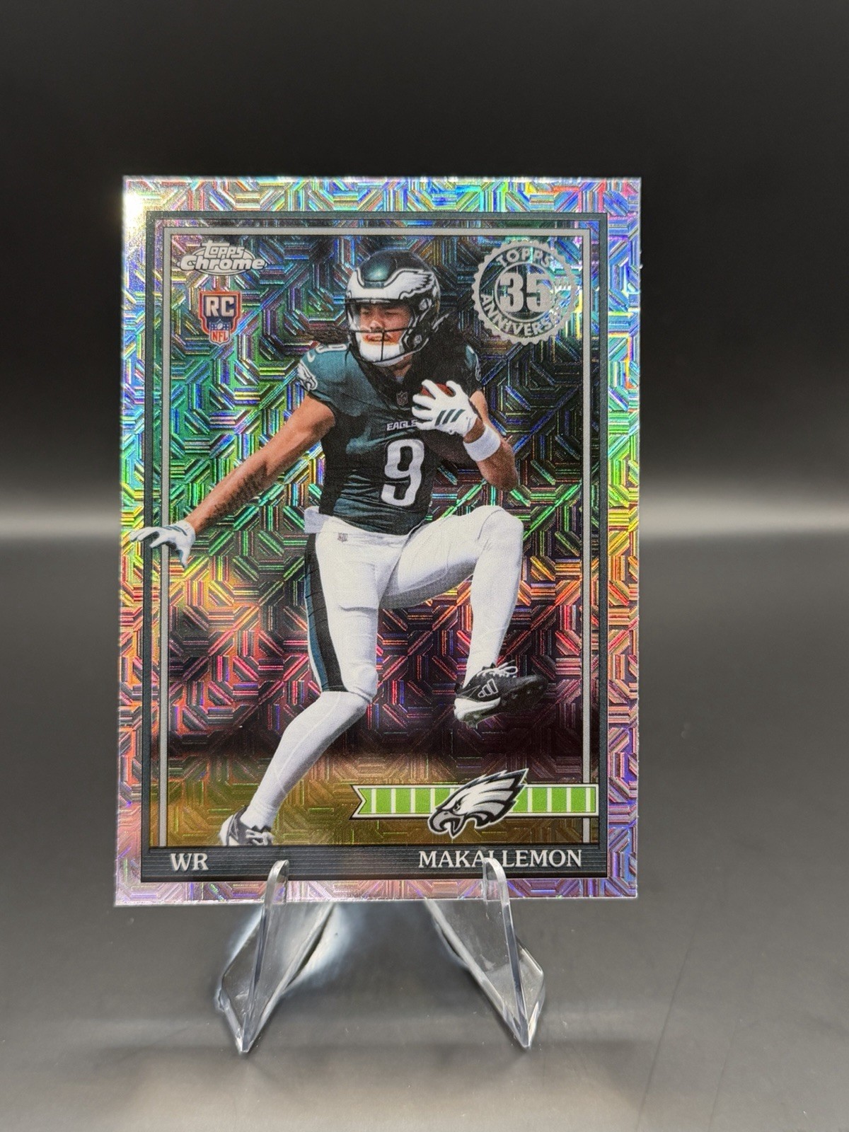 2026 Topps Football- 91TRC-19 Makai Lemon Silver Pack Mojo Refractor (RC) Eagles