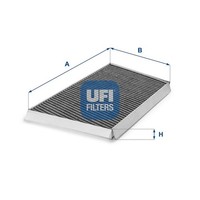 UFI Filter, Innenraumluft 54.131.00 FüR MERCEDES-BENZ