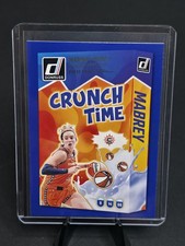 2025 Panini Donruss WNBA - Crunch Time Marina Mabrey #13 Press Proof Blue