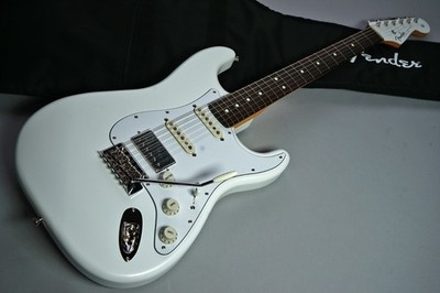 Fender FSR Made in Japan Hybrid II Stratocaster HSS Satin Arctic White