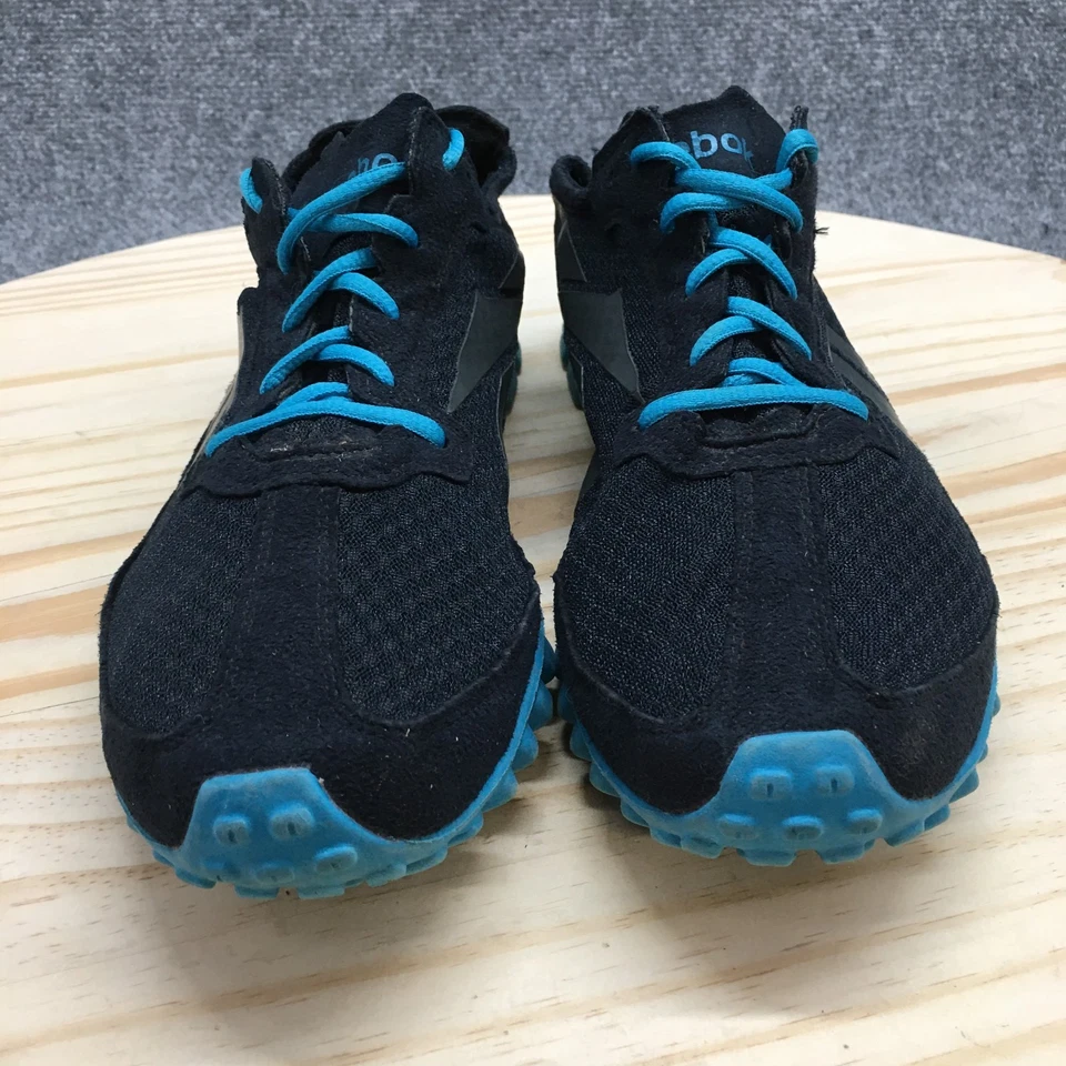 Reebok Shoes Womens 10 Realflex Athletic Running Sneakers J88600 Black Blue - Image 4 of 4