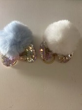Fluffy Cute Cat Keychain For Bag or Keyring