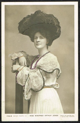 Rotary ☆ EDWARDIAN THEATRE ACTORS & ACTRESSES ☆ 1900s Postcards #1661 to #1760 - Picture 247 of 250