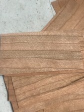 100 Cherry Wood Veneer blank business cards  2" x 3.5"  1/42" thick