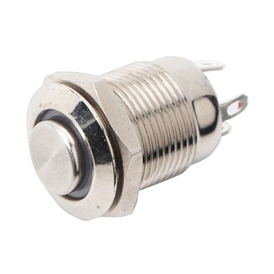 12 mm Momentary Drucktastenschalter Auto LED Power Push Button Switch 1NO Swi...
