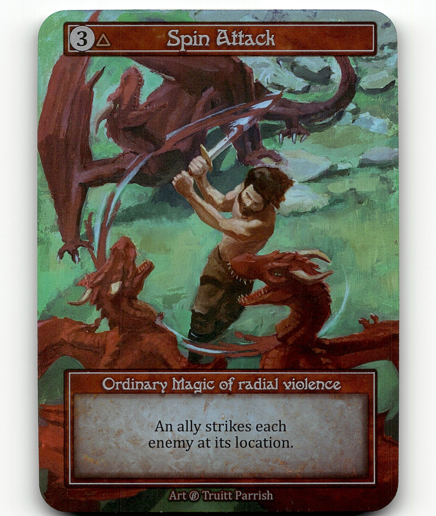 Sorcery: Contested Realm Spin Attack (Foil) - Beta | eBay