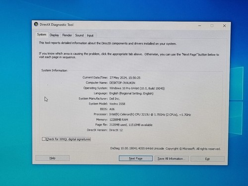 SuperFast Powerful Dell Vostro 3558, 15.6” inch HD, 512 GB SSD, 12 GB RAM, Win10 - Picture 8 of 24