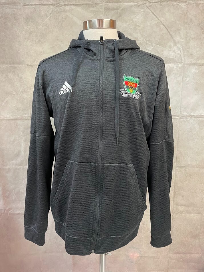 Adidas Sankofa Men's Grey Full Zip Hoodie Size XL | eBay