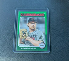 2024 Topps Heritage High Number Kevin Ginkel Green Border SP Parallel