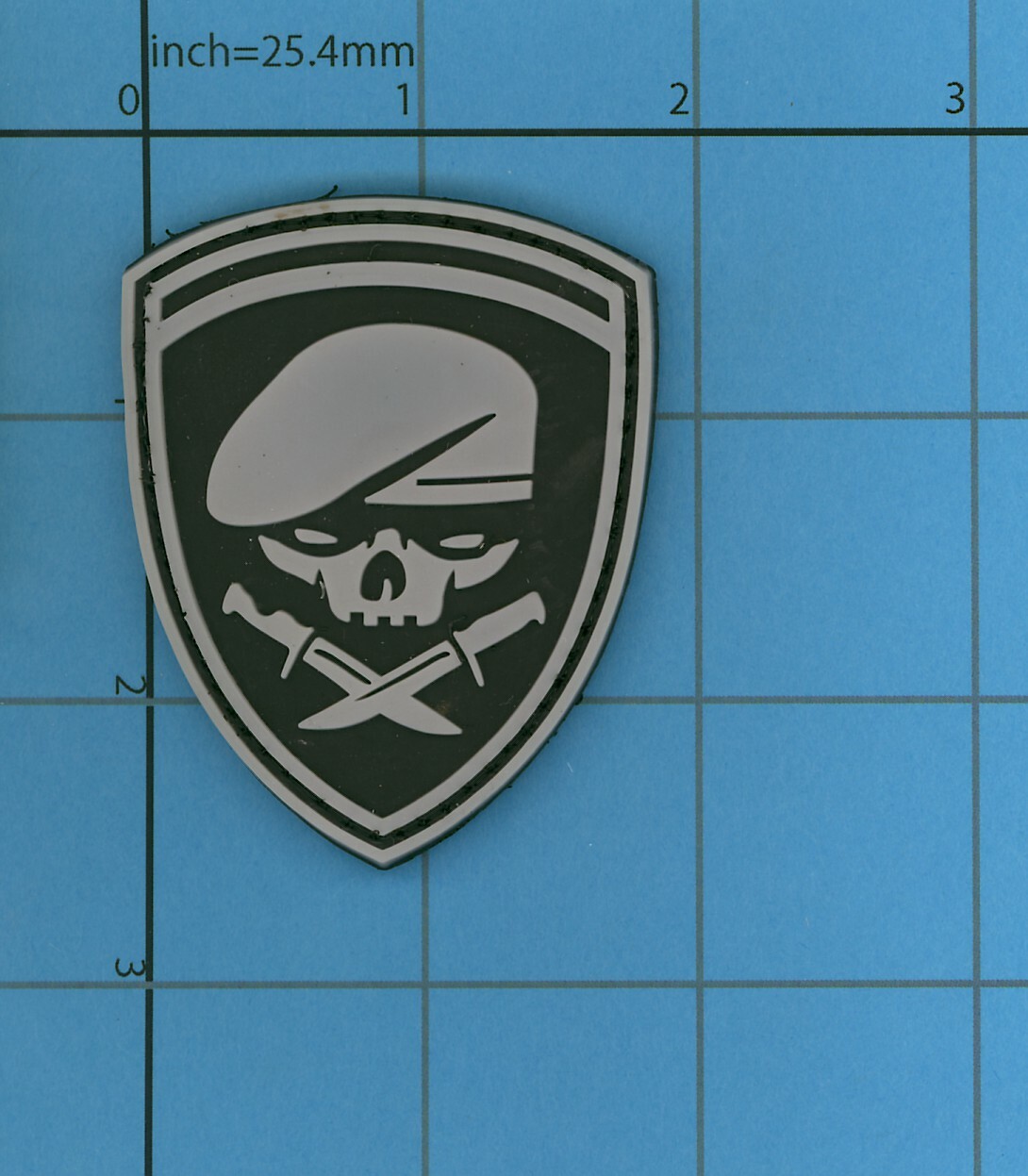 Gray PVC Ranger 75th Medal of Honor MOH MBSS AOR1 Army Tactical Patch