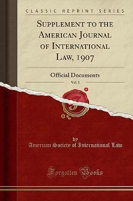 Supplement to the American Journal of Internationa
