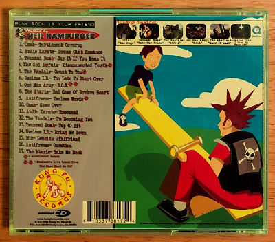 PUNK ROCK IS YOUR FRIEND—KUNG FU RECORDS SAMPLER 4 (2003) CD—17